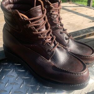 Vintage Dexter ROF Made In USA Leather Lace Up Boot Sz 7.5W